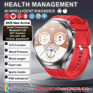 CoolWiz Smart Watch for Body Composition, Blood Pressure, NFC ECG + PPG, Body Temperature, Uric Acid, Lipids, Call Function; Waterproof Smart Watch for Men, suitable for outdoor sports and daily use - view 10