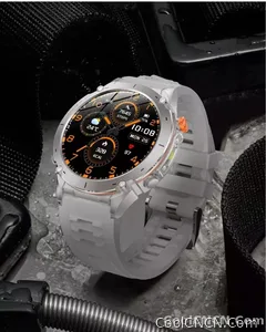 CoolWiz New Outdoor Military Smart Watch for Men with GPS, 3 ATM water resistance, AMOLED sports mode, 730 mAh battery, compass; fitness smartwatch for daily outdoor sports use - view 40