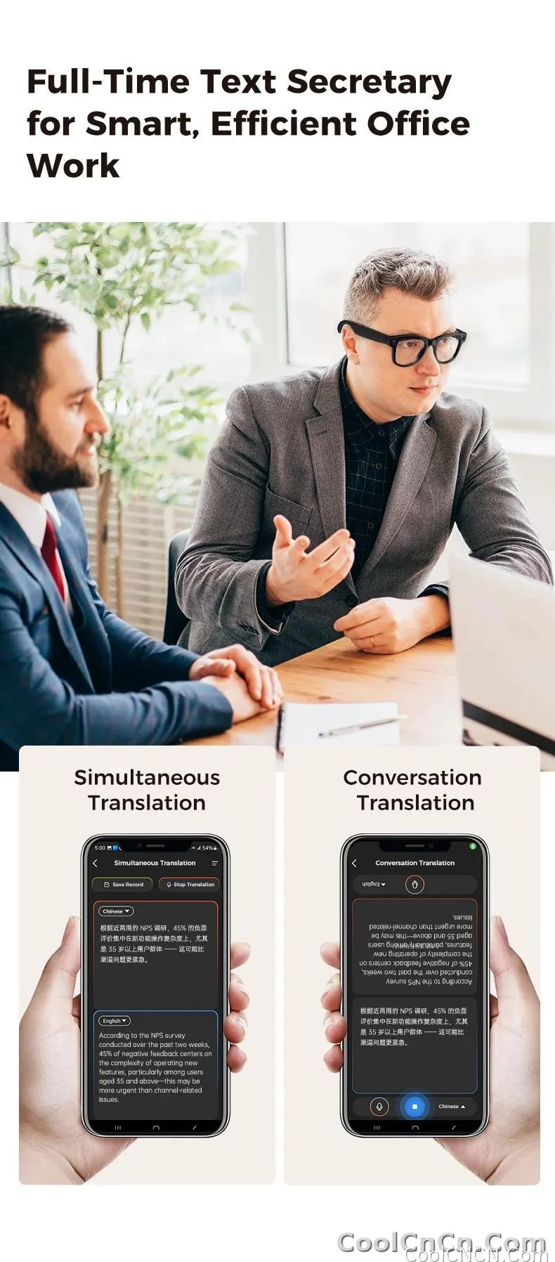 CoolWiz Smart Glasses Baru 3600MAh Pengecas Mudah Alih M02ultra Wanita 800W Kamera AI Terjemahan Rakaman Video Pemain Muzik Cermin Mata Panggilan Lelaki Untuk Sukan Luar Penggunaan Harian - detail
