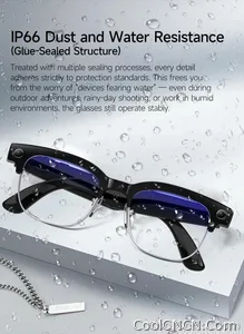 CoolWiz New AI Smart Glasses — 120+ Language Translations, 8MP Camera, 8K Resolution, Video & Music Playback, Business Calls, Color‑Changing Lenses, for Men, suitable for outdoor sports and everyday use - view 29