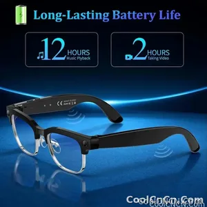 CoolWiz AI Smart Glasses 4K HD with Color Change, 8MP Camera, 1080p Video, AI Music Player, AI Calls, AI Sports Glasses for Men, for Outdoor Sports and Everyday Use - view 7