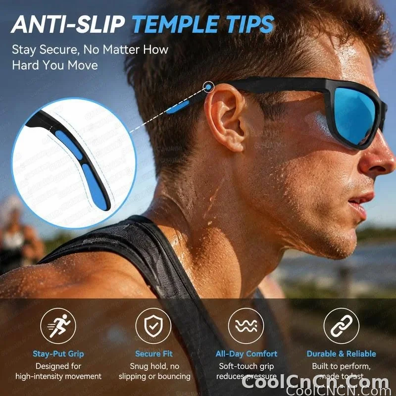 CoolWiz Cermin Mata Pintar Bluetooth 4 Tahap Elektrochromic AI Baharu ChatGPT 164+Terjemahan Bahasa Muzik Panggilan Bebas Tangan Cermin Mata Hitam Untuk Sukan Luar Penggunaan Harian
