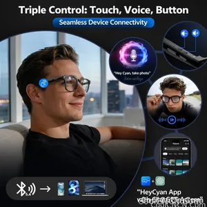 2026 New POV 800W Pixel 4K HD Trave Business Smart Glasses Men&Women 100+Language Translation 1080P Video Chatgpt Sunglasses IOS - view 6