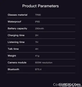 2026 New POV 800W Pixel 4K HD Trave Business Smart Glasses Men&Women 100+Language Translation 1080P Video Chatgpt Sunglasses IOS - view 22