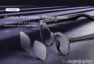 2026 New 800W HD Pixel Smart Glasses Men Anti-shake Camera AI Language Translation Video Recording ChatGPT Music Call Sunglasses - view 11