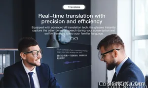 2026 New 800W HD Pixel Smart Glasses Men Anti-shake Camera AI Language Translation Video Recording ChatGPT Music Call Sunglasses - view 16