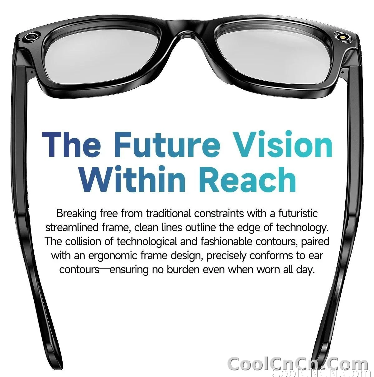 New Upgrade Smart Glasees With Camera Video Recording Languages Bluetooth Call Translation Voice Sunglasses - detail