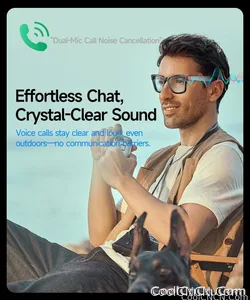 New Upgrade Smart Glasees With Camera Video Recording Languages Bluetooth Call Translation Voice Sunglasses - view 26