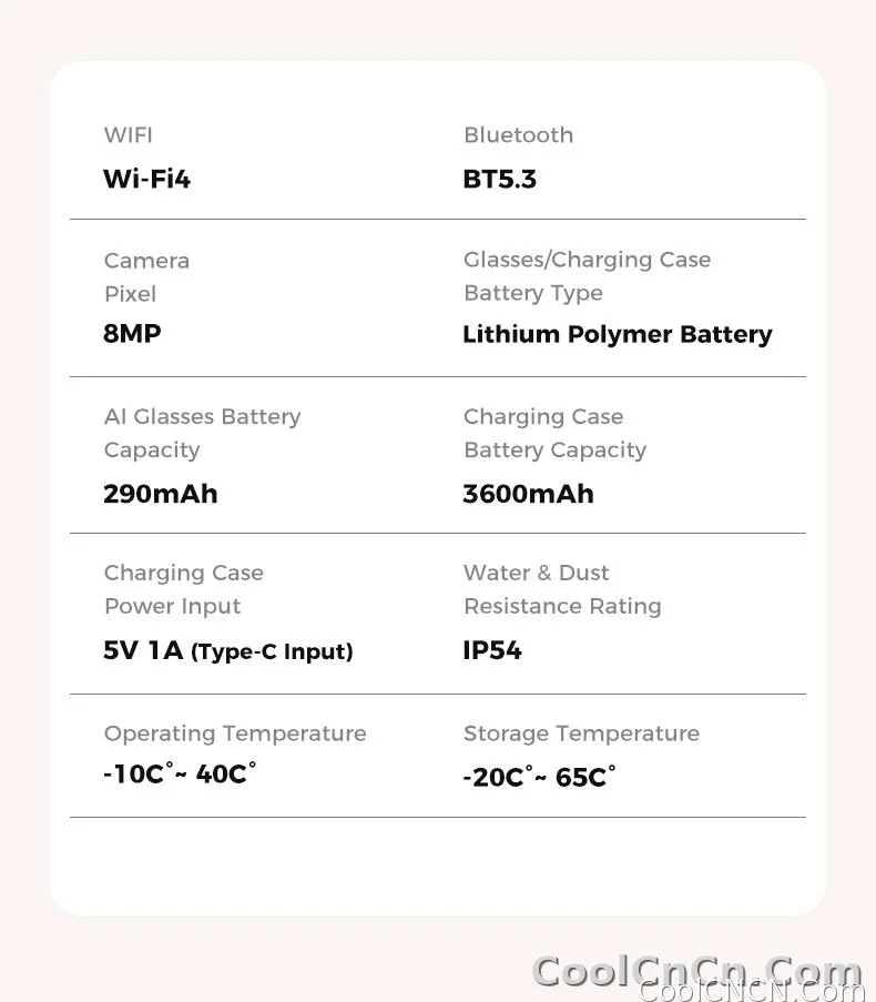 2026New 8MP 4K HD Camera AI Glasses Men 3600mAh Power Bank 32G Memory 160+ Translation Glasses Waterproof Smart Sunglasses Women - detail