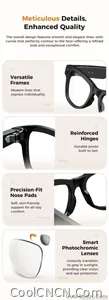 2026New 8MP 4K HD Camera AI Glasses Men 3600mAh Power Bank 32G Memory 160+ Translation Glasses Waterproof Smart Sunglasses Women - view 27