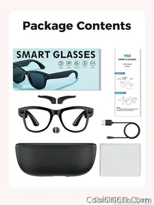 2026New 8MP 4K HD Camera AI Glasses Men 3600mAh Power Bank 32G Memory 160+ Translation Glasses Waterproof Smart Sunglasses Women - view 32