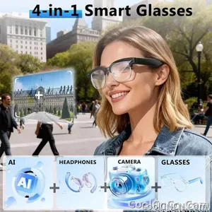 2026New AI Smart Glasses 120+Language Translation 800W Pixel Camera Video Music Player Call Business 8K Color Change Glasses Men - view 4