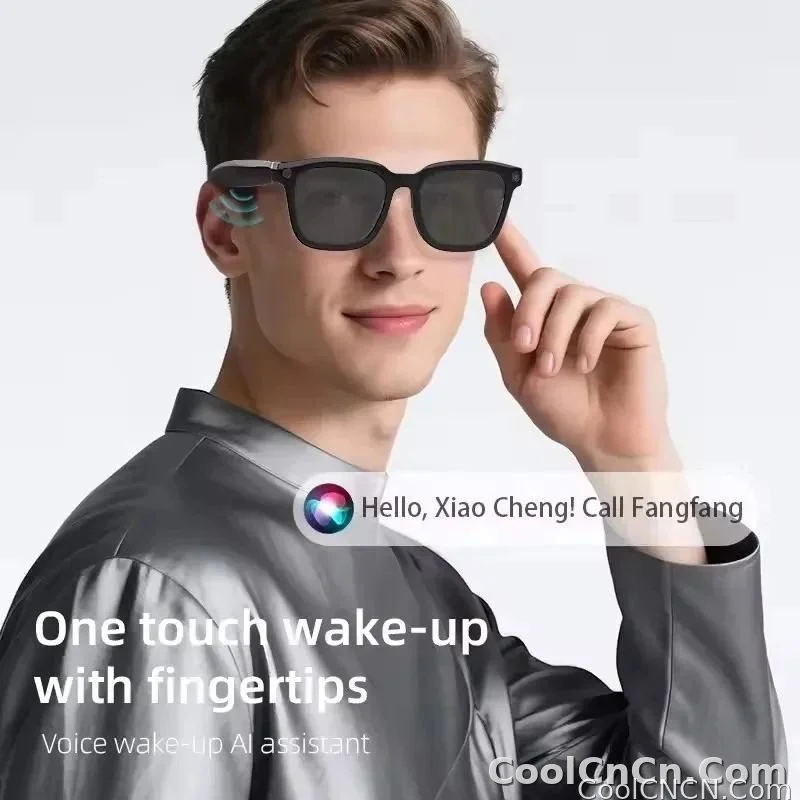 New 2026 Intelligent AI glasses shoot glasses take pictures and read pictures and record real-time translation of call music - detail
