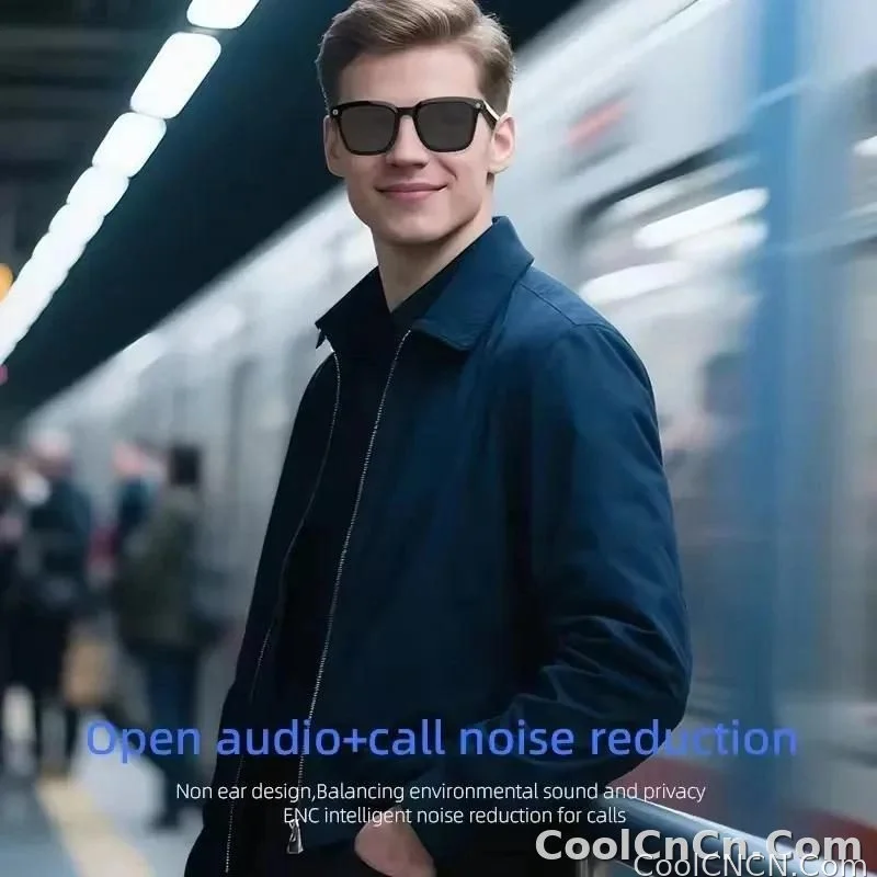 New 2026 Intelligent AI glasses shoot glasses take pictures and read pictures and record real-time translation of call music - detail