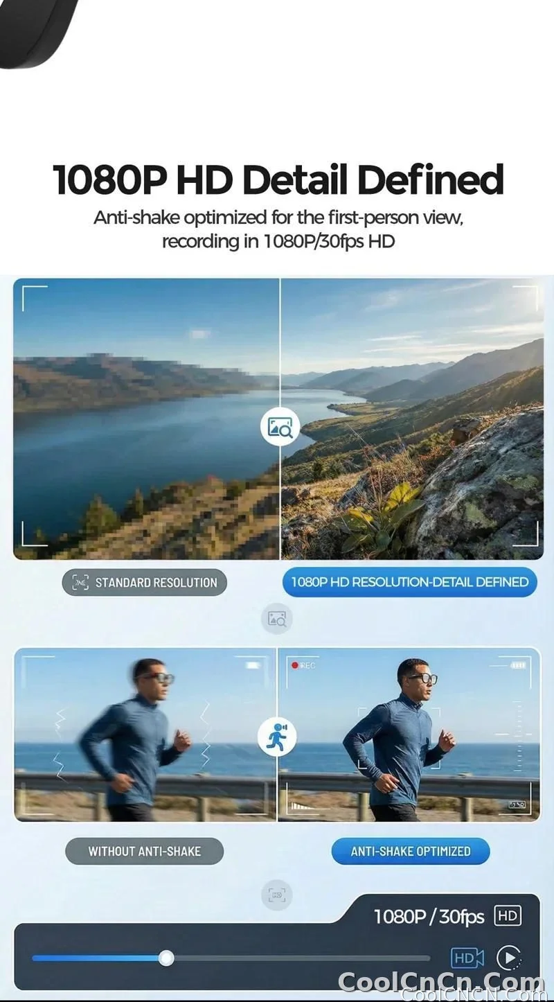 New 2026 Intelligent AI glasses shoot glasses take pictures and read pictures and record real-time translation of call music - detail