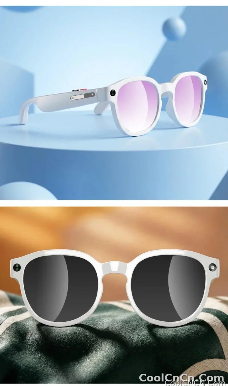 New 2026 Intelligent AI glasses shoot glasses take pictures and read pictures and record real-time translation of call music - detail