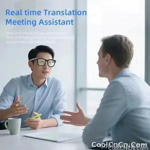 New 2026 Intelligent AI glasses shoot glasses take pictures and read pictures and record real-time translation of call music - view 5