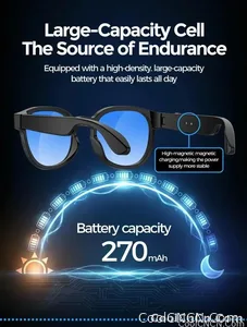 New 2026 Intelligent AI glasses shoot glasses take pictures and read pictures and record real-time translation of call music - view 10