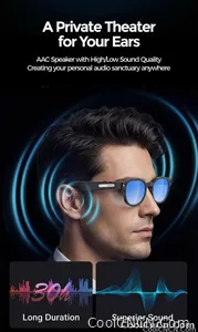 New 2026 Intelligent AI glasses shoot glasses take pictures and read pictures and record real-time translation of call music - view 12