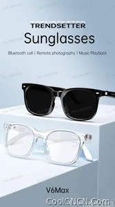 2026 New AI Smart Glasses Sunscreen Sunglasses Bluetooth Calling Music Player Camera Control UV Protection Glasses For Men Women - view 8