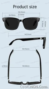 2026 New AI Smart Glasses Sunscreen Sunglasses Bluetooth Calling Music Player Camera Control UV Protection Glasses For Men Women - view 21
