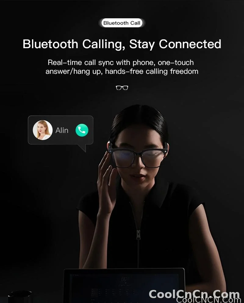 2026 New Smart AI Glasses 1080P HD Video Record Camera ChatGPT Bluetooth Call 32GB ROM Language Translation Music Sunglasses Men - detail