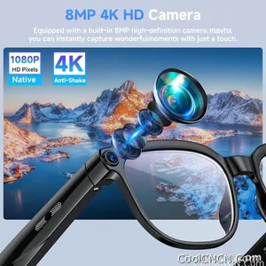 2026 New Smart AI Glasses 1080P HD Video Record Camera ChatGPT Bluetooth Call 32GB ROM Language Translation Music Sunglasses Men - view 3
