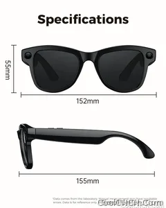 New 2026 AI Smart Glasses 1080P Camera Video Recorder Open Ear Bluetooth Audio Voice Control WiFi Sync Sports Glasses Men Use HD - view 30