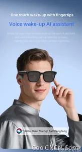 V03 Smart Glasses Camera Control Bluetooth Call Music Control Open Listening Design Polarized Lenses Smart Sunglasses - view 10