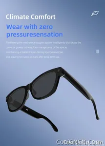 V03 Smart Glasses Camera Control Bluetooth Call Music Control Open Listening Design Polarized Lenses Smart Sunglasses - view 18