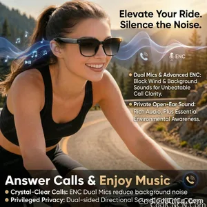 2026New 800W Pixel 4K HD Camera Smart Glasses AI Translation ChatGPT Music Play Voice Dual Microphone BT Call Sunglass Men Woman - view 6