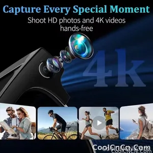 2026New AI Smart Glasses 800W Pixel Camera Various Language Translation Video Music BT Call Business 4K Color Change Glasses Men - view 4