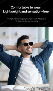 2026 Smart Glasses AI Voice Intelligent Bluetooth Call Music Playback Glasses Touch Headset UV Protection Sunglasses Man Women - view 15