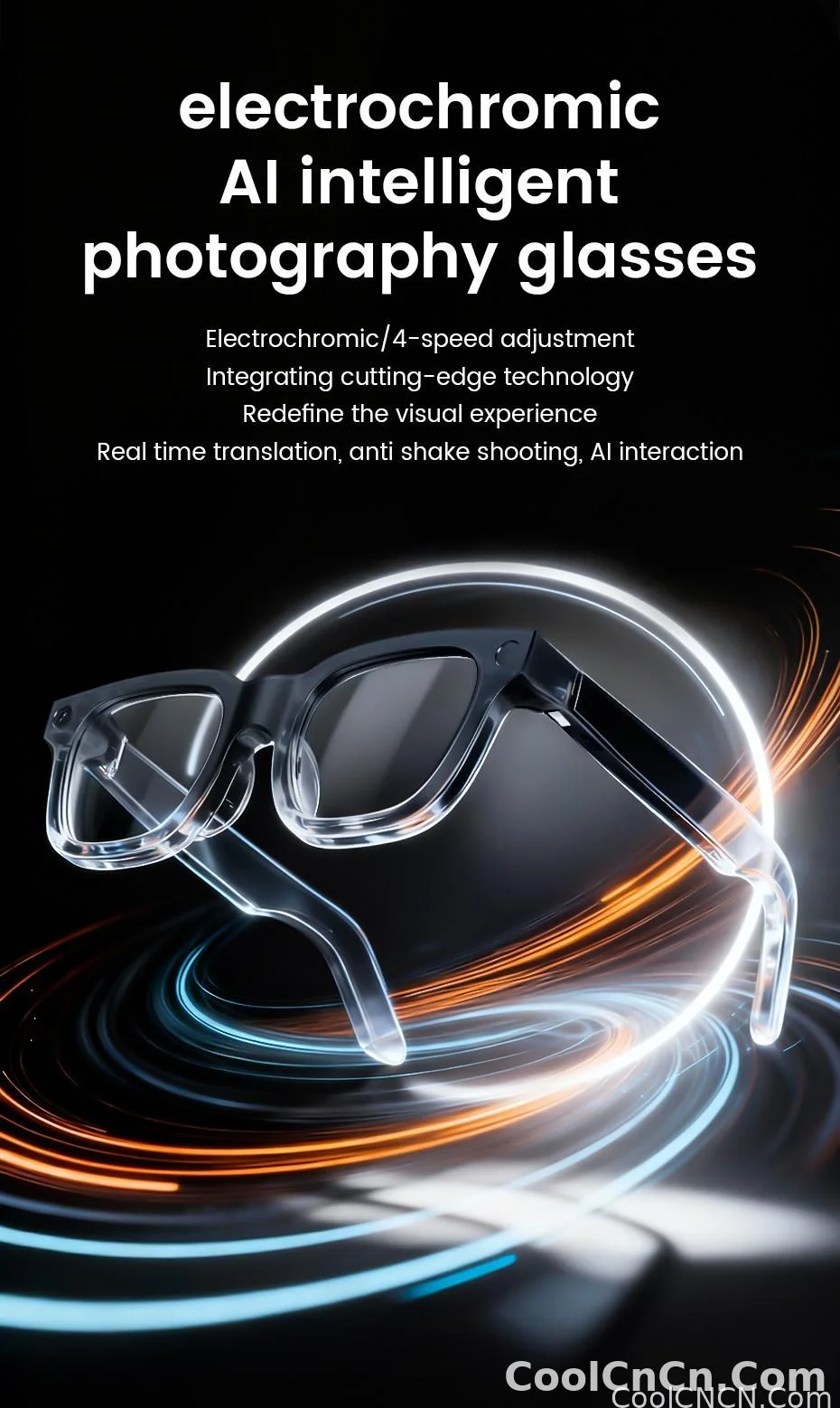 2026 New AI SmartGlasses 800W Camera Touch-sensitive AI Translation 320mah AI Photo Recognition 32 GB Storage Smart Sunglasses - detail