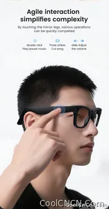 2026 New AI SmartGlasses 800W Camera Touch-sensitive AI Translation 320mah AI Photo Recognition 32 GB Storage Smart Sunglasses - view 14