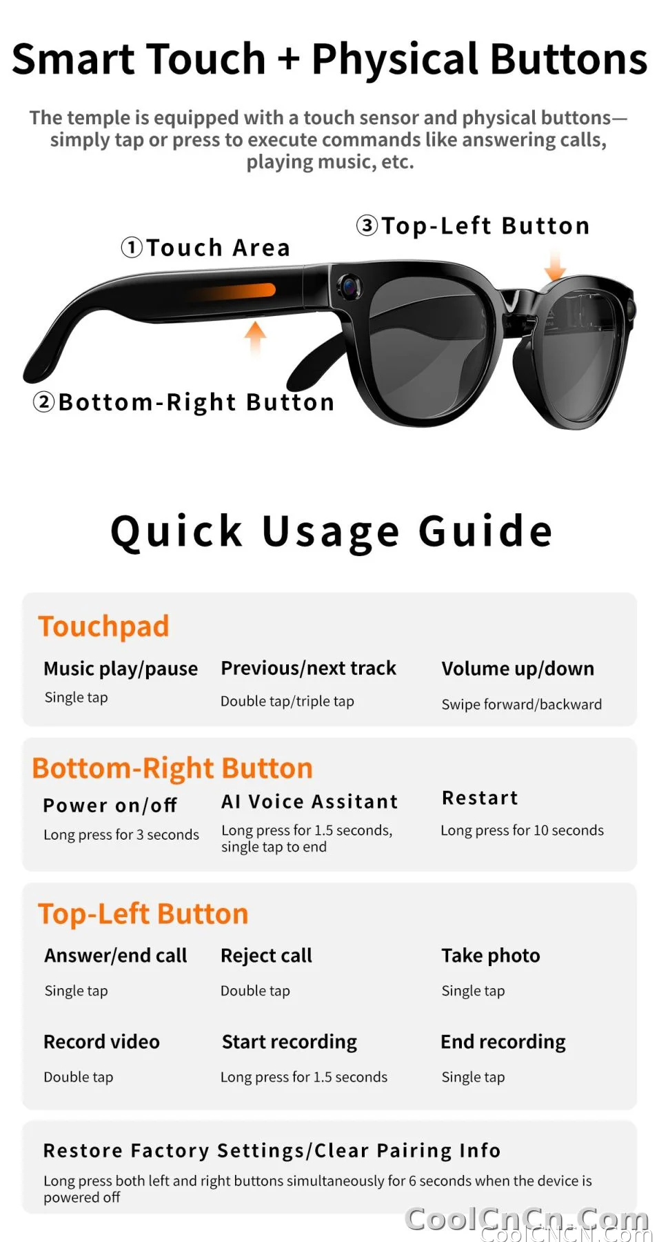 AI Smart Glasses 8MP HD Camera Video Recording AI Translation Voice Assistant TR90 Ultralight Bluetooth Call Music Smart Eyewear - detail