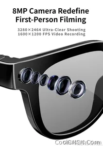 AI Smart Glasses 8MP HD Camera Video Recording AI Translation Voice Assistant TR90 Ultralight Bluetooth Call Music Smart Eyewear - view 12