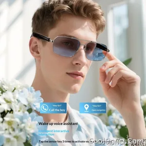 Smart Glasses Real Time Translation Wireless Bluetooth Touch Call Sports For Men Music Smart Glasses With Translator - view 15