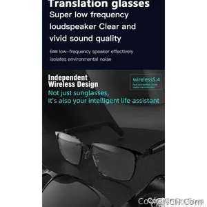 Smart Glasses SG20 Pro AI Intelligent Driver Sunglasses Touch Earphone with 144 Languages Online Translation for Men Women - view 1