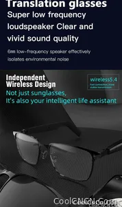 Smart Glasses SG20 Pro AI Intelligent Driver Sunglasses Touch Earphone with 144 Languages Online Translation for Men Women - view 10