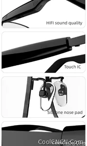Smart Glasses SG20 Pro AI Intelligent Driver Sunglasses Touch Earphone with 144 Languages Online Translation for Men Women - view 15