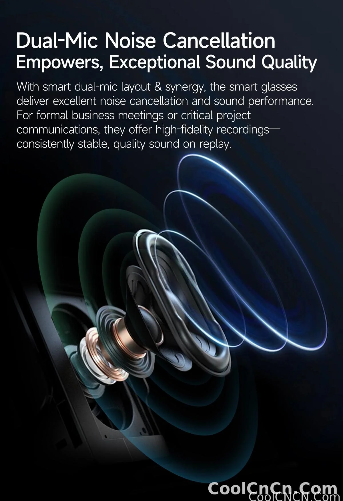 AI Real Time Translation Smart Glasses 1080P Camera Video Recorder Dual Mic Noise Canceling Bluetooth 3D Audio Sunglass 32G 2026 - detail
