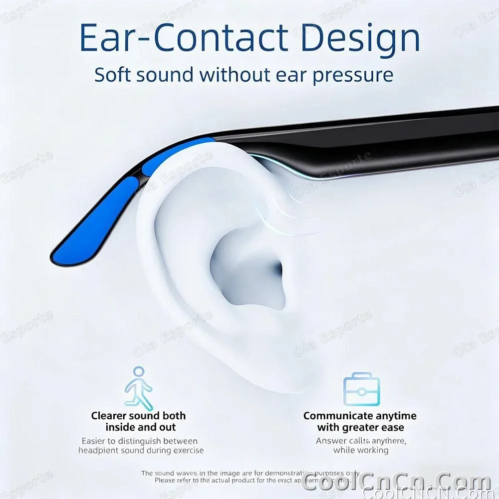 2026 Smart Audio Glasses Touch Control Color Changing Lens Dual Microphone Noise Reduction AI translation Bluetooth Sunglasses - detail
