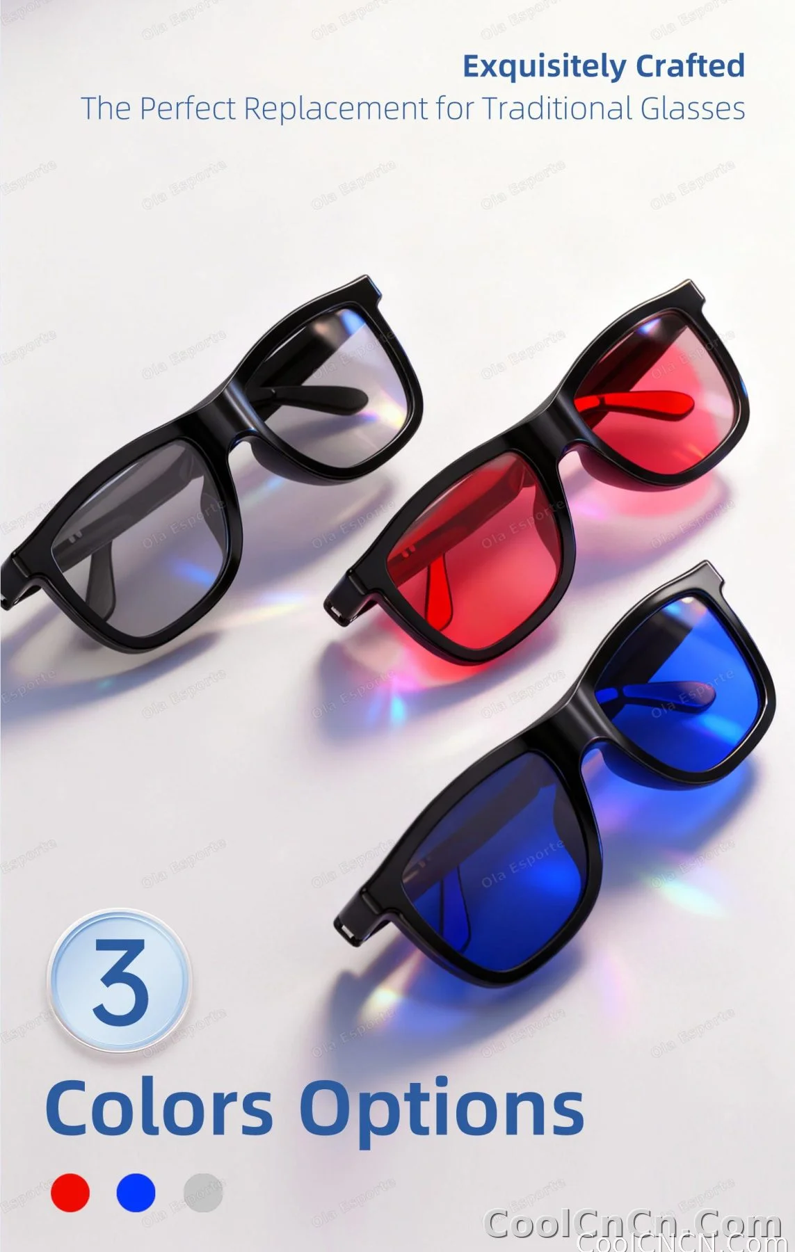 2026 Smart Audio Glasses Touch Control Color Changing Lens Dual Microphone Noise Reduction AI translation Bluetooth Sunglasses - detail