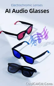2026 Smart Audio Glasses Touch Control Color Changing Lens Dual Microphone Noise Reduction AI translation Bluetooth Sunglasses - view 8