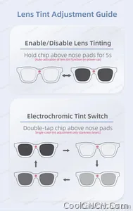 2026 Smart Audio Glasses Touch Control Color Changing Lens Dual Microphone Noise Reduction AI translation Bluetooth Sunglasses - view 14