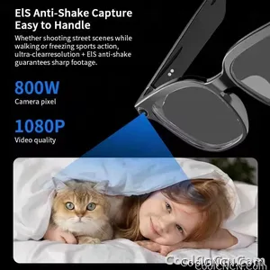 2026 New Smart Glasses Men 4K 8MP HD Camera Video Recording Language Translation ChatGPT WIFI Bluetooth Call Audio Glasses Women - view 4