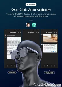 2026 New Smart Glasses Men 4K 8MP HD Camera Video Recording Language Translation ChatGPT WIFI Bluetooth Call Audio Glasses Women - view 13