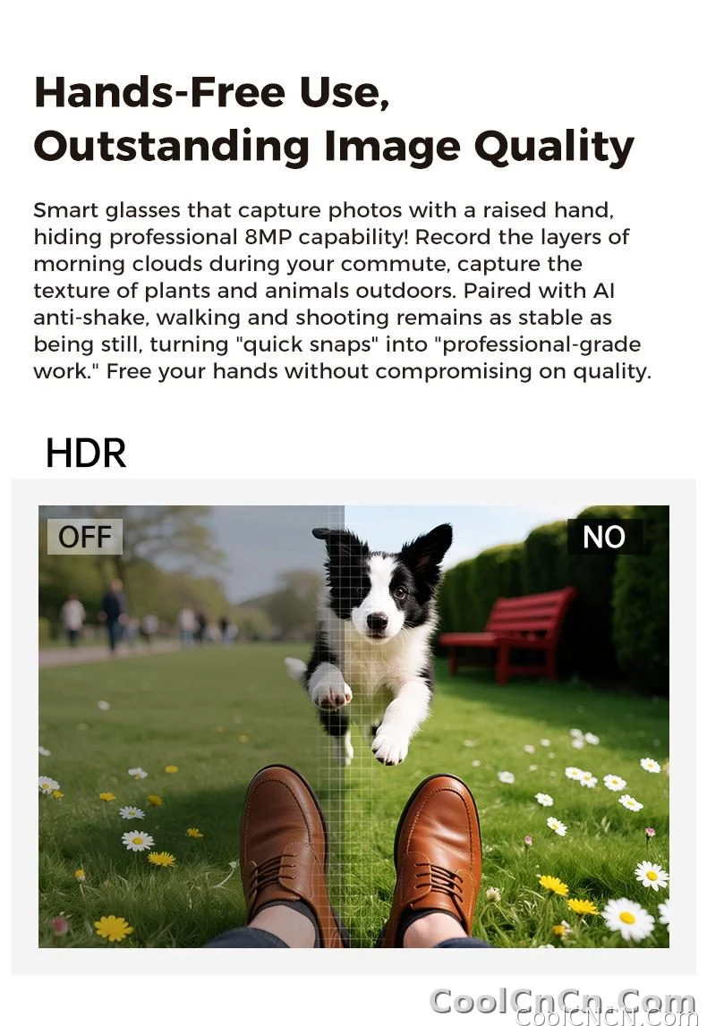 2026 New 3600mAh Battery AI Glasses Men 800W 4k Camera 32G Memory Photos&Video 160+Translation ChatGPT Music Smart Glasses Women - detail