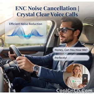 2026 New 3600mAh Battery AI Glasses Men 800W 4k Camera 32G Memory Photos&Video 160+Translation ChatGPT Music Smart Glasses Women - view 4